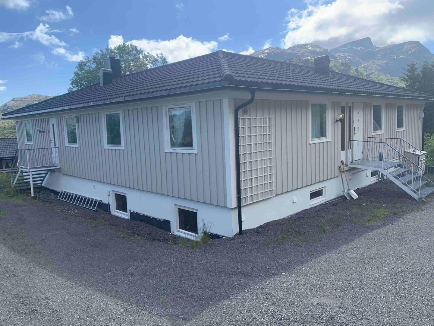 Big House In Amazing Napp, Lofoten Exterior foto
